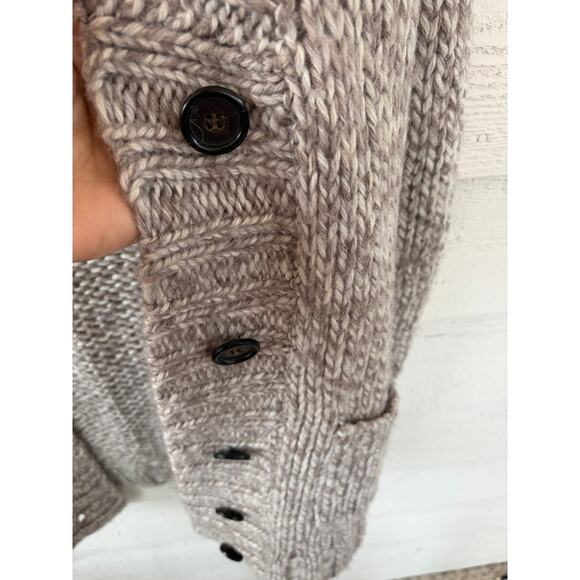 *J. CREW* Chunky Knit Cardigan Women's XS Grandmacore CottageCore SO COZY - Picture 5 of 6